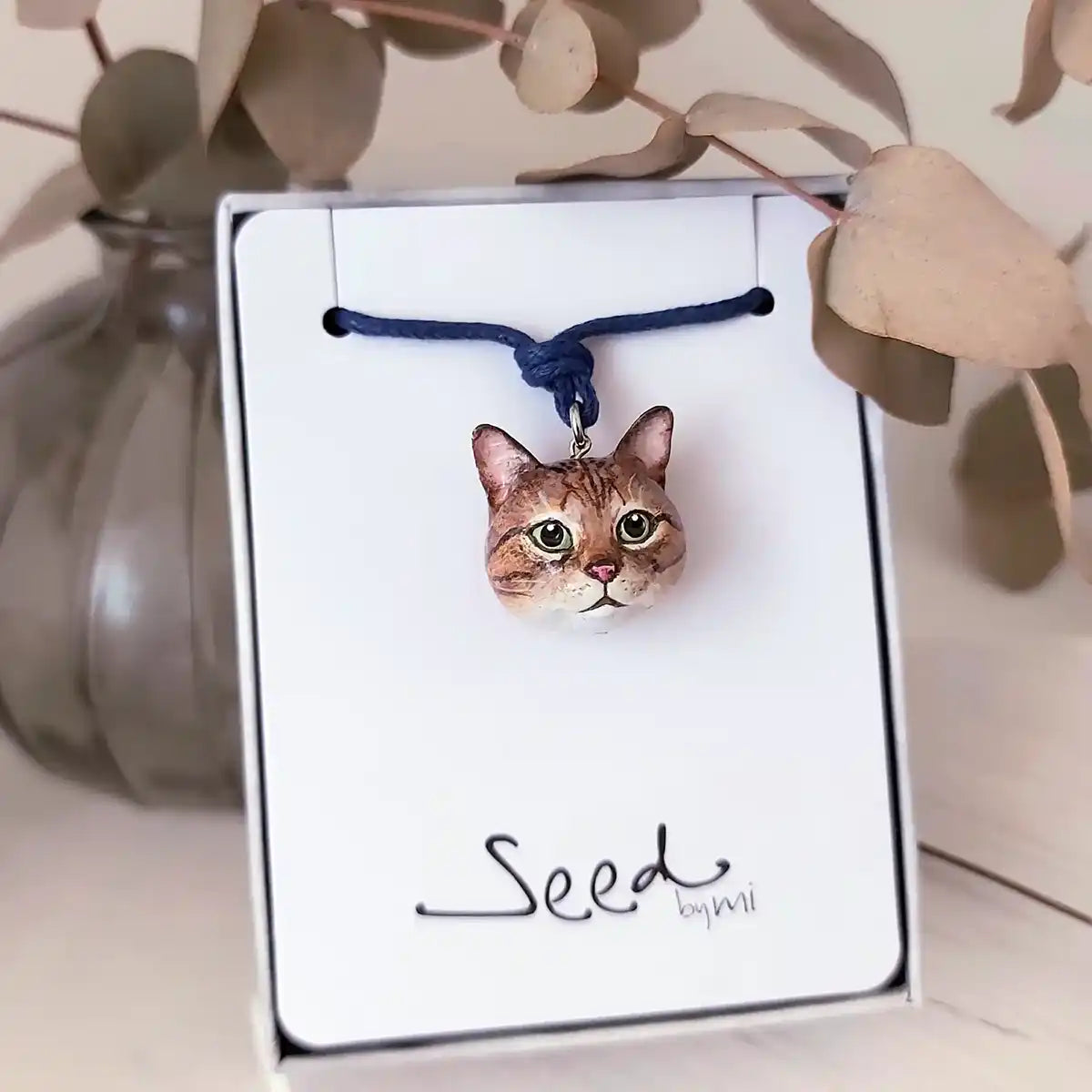 American Shorthair Pendant necklace | Tabby