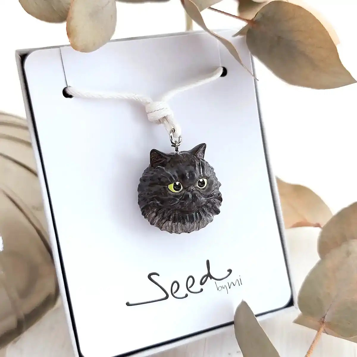 Persian Pendant necklace | Black