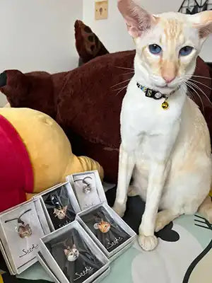 bespoke cat 3d model necklace pendents review