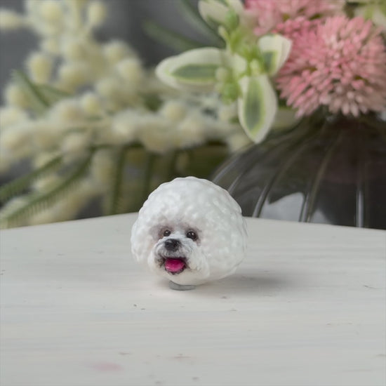 Bichon Frise Pendant turn table